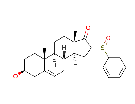 3β-hydroxy-16ξ-phenylsulfinyl-5β-androsten-17-one