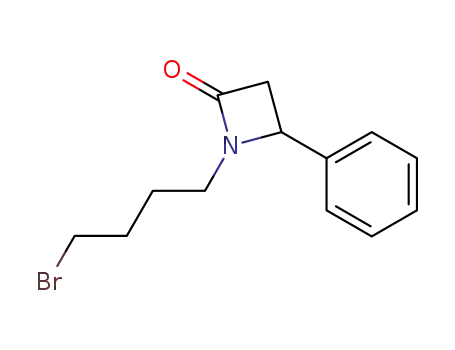 1-(4-Bromobutyl)-4-phenylazetidin-2-one