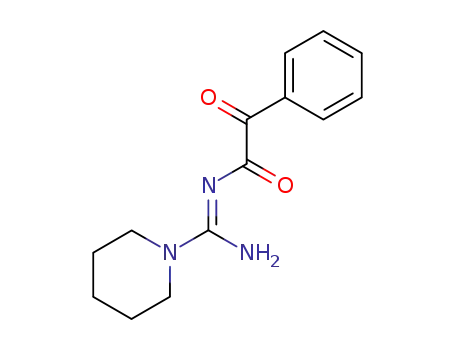 N-(Phenylglyoxyloyl)-1-piperidincarboxamidin