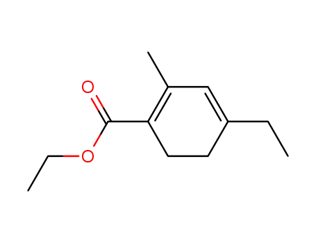 1,3-Cyclohexadiene-1-carboxylic acid, 4-ethyl-2-methyl-, ethyl ester