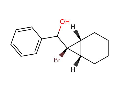 Molecular Structure of 71161-54-1 ((7-Bromobicyclo[4.1.0]hept-7-yl)phenylmethanol)