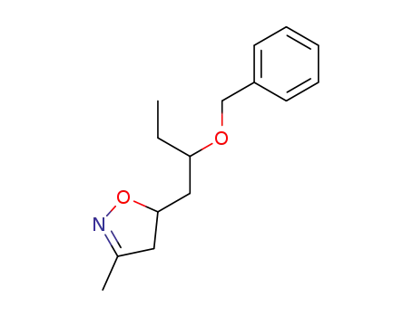 5-<(2-benzyloxy)butyl>-3-methyl-4,5-dihydroisoxazole