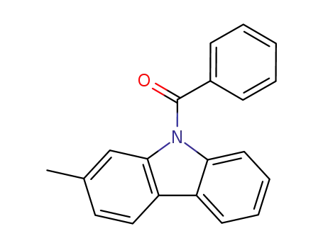 Molecular Structure of 152499-78-0 (9-benzoyl-2-methylcarbazole)