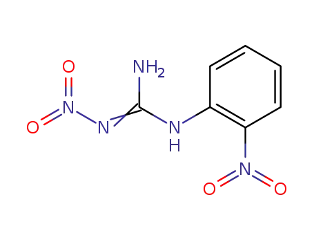 Molecular Structure of 138416-40-7 (Guanidine, N-nitro-N'-(2-nitrophenyl)-)