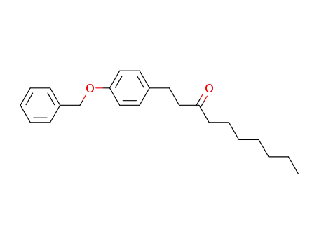 3-Decanone, 1-[4-(phenylmethoxy)phenyl]-
