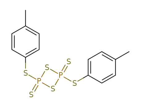 2,4-Bis(p-tolylthio)-1,3-dithia-2,4-diphosphetane-2,4-disulfide