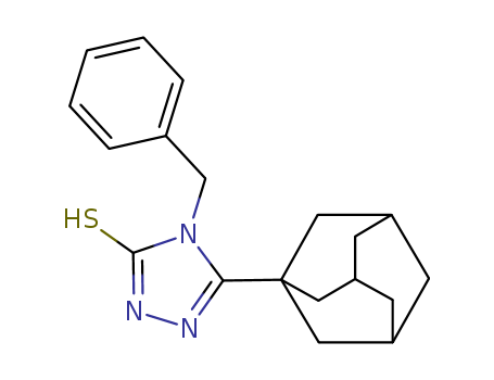 2,4-DIHYDRO-4-(PHENYLMETHYL)-5-TRICYCLO(3.3.1.1(SUP 3,7))DEC-YL-3H-1,2,4-TRIAZOLE-3-THIONE