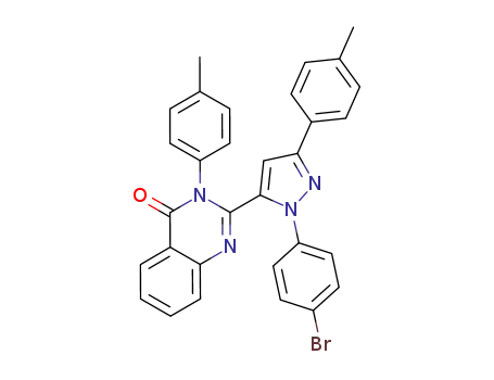2-[2-(4-Bromo-phenyl)-5-p-tolyl-2H-pyrazol-3-yl]-3-p-tolyl-3H-quinazolin-4-one