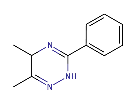 Molecular Structure of 112393-74-5 (1,2,4-Triazine, 2,5-dihydro-5,6-dimethyl-3-phenyl-)