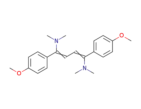 (1Z,3Z)-1,4-Bis-(4-methoxy-phenyl)-N,N,N',N'-tetramethyl-buta-1,3-diene-1,4-diamine