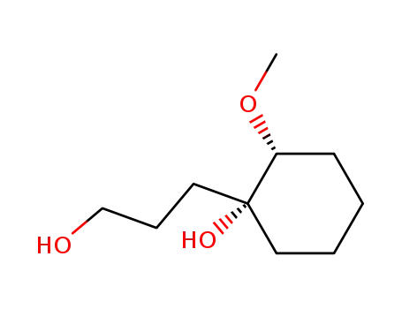 Cyclohexanepropanol, 1-hydroxy-2-methoxy-, cis-