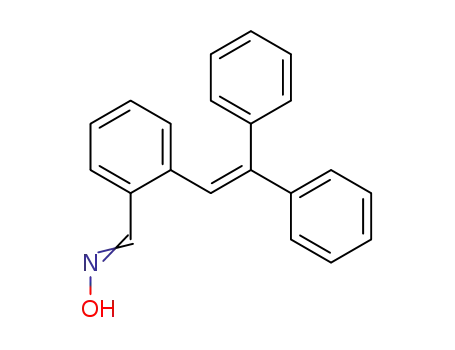 Benzaldehyde, 2-(2,2-diphenylethenyl)-, oxime