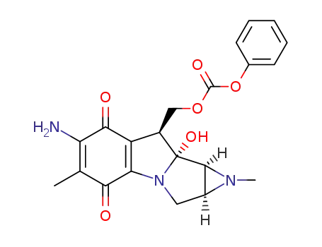 9-epi-10-O-decarbamoyl-10-O-(phenoxycarbonyl)mitomycin D