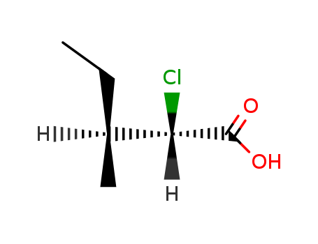 Pentanoic acid,2-chloro-3-methyl-, (2S,3S)-  CAS NO.32653-34-2