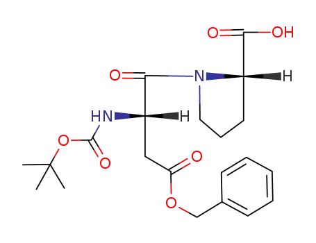 L-Proline, 1-[N-[(1,1-dimethylethoxy)carbonyl]-L-a-aspartyl]-,
4-(phenylmethyl) ester