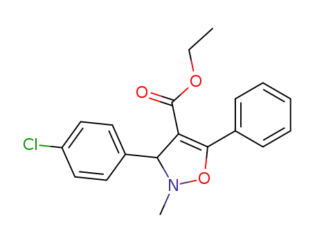 2-methyl-4-ethoxycarbonyl-3-(4'-chlorophenyl)-5-phenyl-4-isoxazoline
