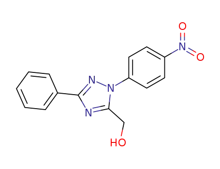 1H-1,2,4-Triazole-5-methanol, 1-(4-nitrophenyl)-3-phenyl-