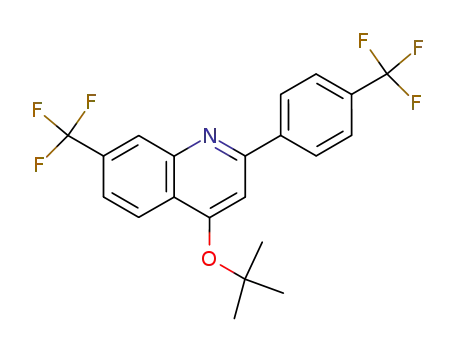 4-tert-butoxy-7-(trifluoromethyl)-2-<4-(trifluoromethyl)phenyl>quinoline