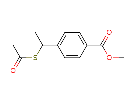 4-(1-Acetylsulfanyl-ethyl)-benzoic acid methyl ester