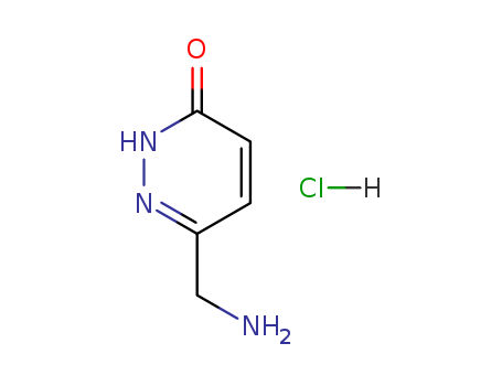 3(2H)-Pyridazinone, 6-(aminomethyl)-, monohydrochloride