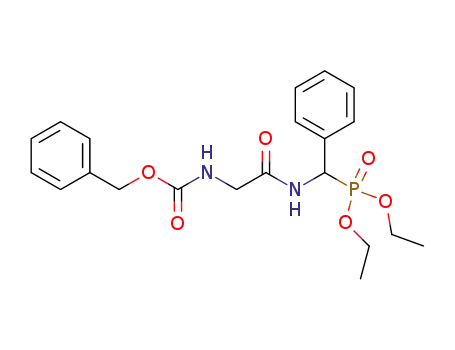 2-Benzyloxy-carbonylglycylamino-benzylphosphonsaeure-diaethylester