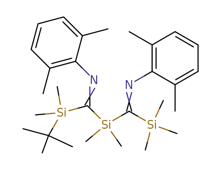 Silane,
[[(1,1-dimethylethyl)dimethylsilyl][(2,6-dimethylphenyl)imino]methyl][[(2,6
-dimethylphenyl)imino](trimethylsilyl)methyl]dimethyl-