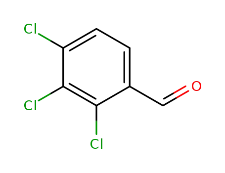 Molecular Structure of 19361-59-2 (2,3,4-trichlorobenzaldehyde)