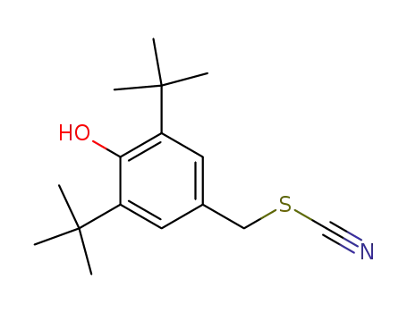 <3,5-di(tert-butyl)>-4-hydroxybenzylthiocyanate