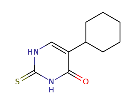 5-Cyclohexyl-2-thioxo-2,3-dihydro-1H-pyrimidin-4-one