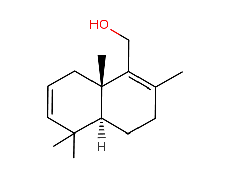 1-Naphthalenemethanol,
3,4,4a,5,8,8a-hexahydro-2,5,5,8a-tetramethyl-, trans-