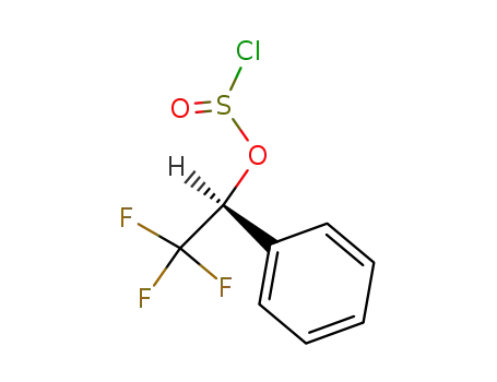 Molecular Structure of 51760-86-2 ((S)-α-Trifluoromethylbenzylchlorosulfit)