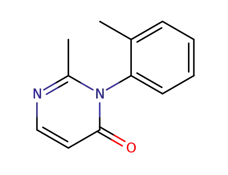 4(3H)-Pyrimidinone, 2-methyl-3-(2-methylphenyl)-