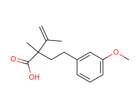 4-(m-methoxyphenyl)-2-methyl-2-(2'-propenyl)butyric acid