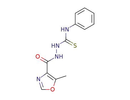 1-(5-methyloxazole-4-carboxyl)-4-phenylthiosemicarbazide