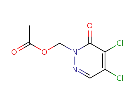 [4,5-DICHLORO-6-OXO-1(6H)-PYRIDAZINYL]METHYL ACETATE