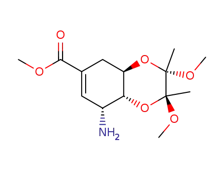 methyl (3R,4S,5R)-3-amino-4,5-<(2S,3S)-2,3-dimethoxybutan-2,3-dioxy>-cyclohex-1-en-1-carboxylate