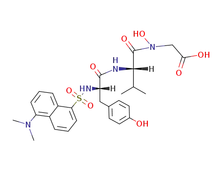({(S)-2-[(S)-2-(5-Dimethylamino-naphthalene-1-sulfonylamino)-3-(4-hydroxy-phenyl)-propionylamino]-3-methyl-butyryl}-hydroxy-amino)-acetic acid