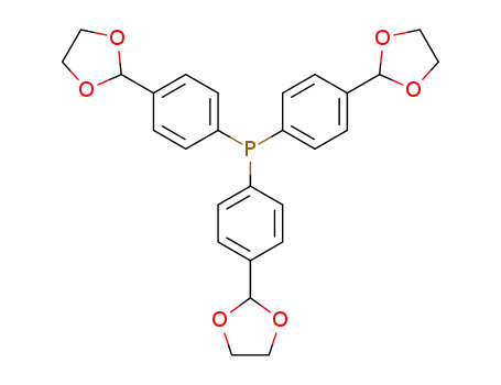 Tris<4-(1,3-dioxacyclopent-2-yl)phenyl>phosphane