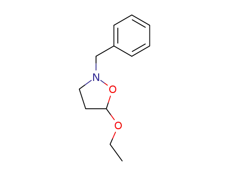 Molecular Structure of 174497-86-0 (Isoxazolidine, 5-ethoxy-2-(phenylmethyl)- (9CI))