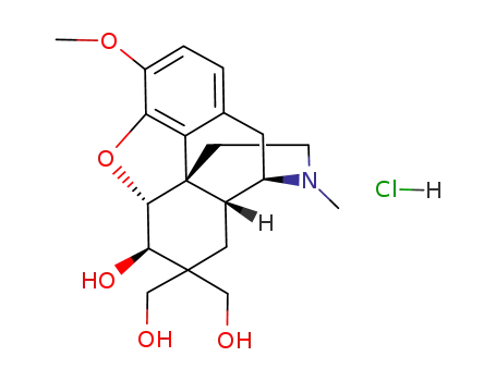 7,7-bis(hydroxymethyl)-4,5α-epoxy-3-methoxy-17-methylmorphinan-6β-ol hydrochloride