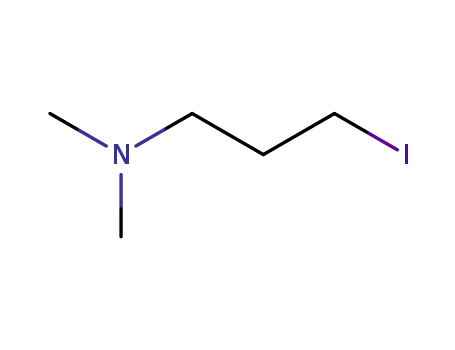 Molecular Structure of 66715-60-4 (3-iodo-N,N-dimethylpropylamine)