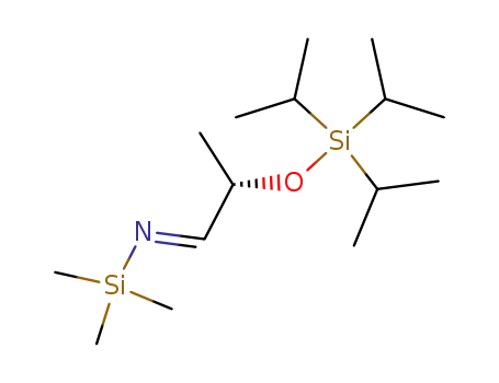 (2S)-2-(triisopropylsiloxy)-N-(trimethylsilyl)propanimine