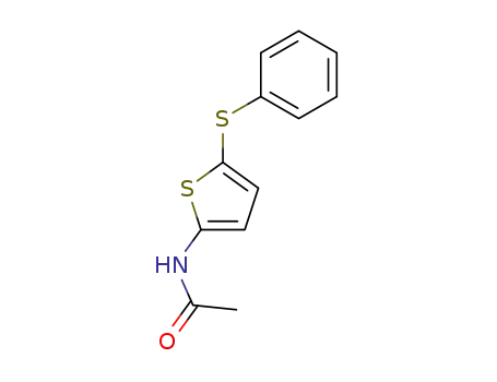 N-(5-Phenylsulfanyl-thiophen-2-yl)-acetamide