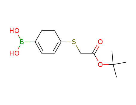 4-(2-tert-butoxy-2-oxoethylthio)phenylboronic acid