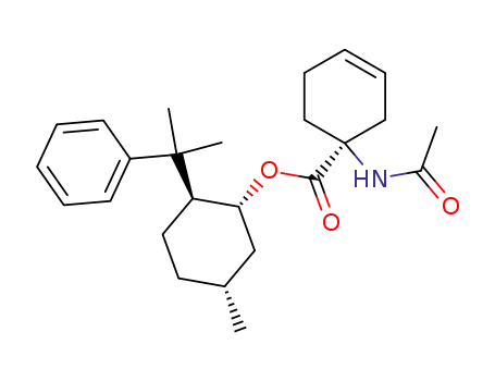 (S)-1-Acetylamino-cyclohex-3-enecarboxylic acid (1R,2S,5R)-5-methyl-2-(1-methyl-1-phenyl-ethyl)-cyclohexyl ester