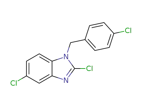 2,5-dichloro-1-(p-chlorobenzyl)-1H-benzimidazole
