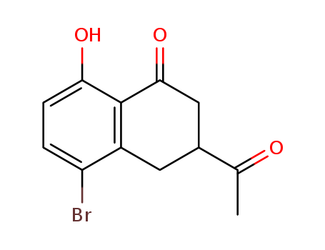 3-ACETYL-5-BROMO-8-HYDROXY-3,4-DIHYDRO-2H-1-NAPHTHALENONE