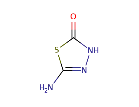 Molecular Structure of 33901-30-3 (5-amino-1,3,4-thiadiazol-2(3H)-one)