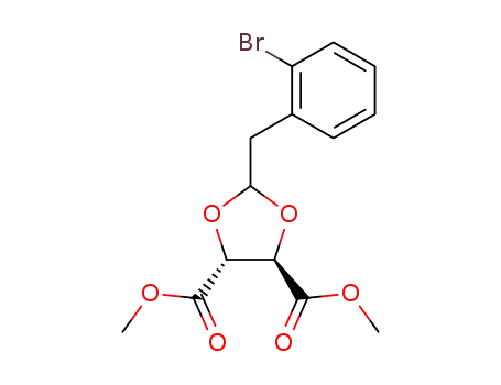 (4R,5R)-2-(2-Bromo-benzyl)-[1,3]dioxolane-4,5-dicarboxylic acid dimethyl ester
