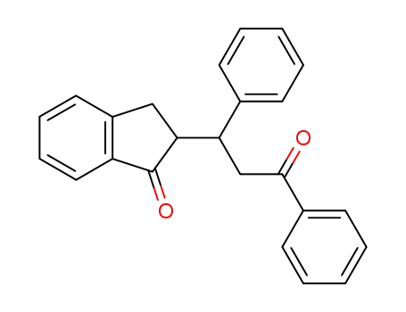 1H-Inden-1-one, 2,3-dihydro-2-(3-oxo-1,3-diphenylpropyl)-